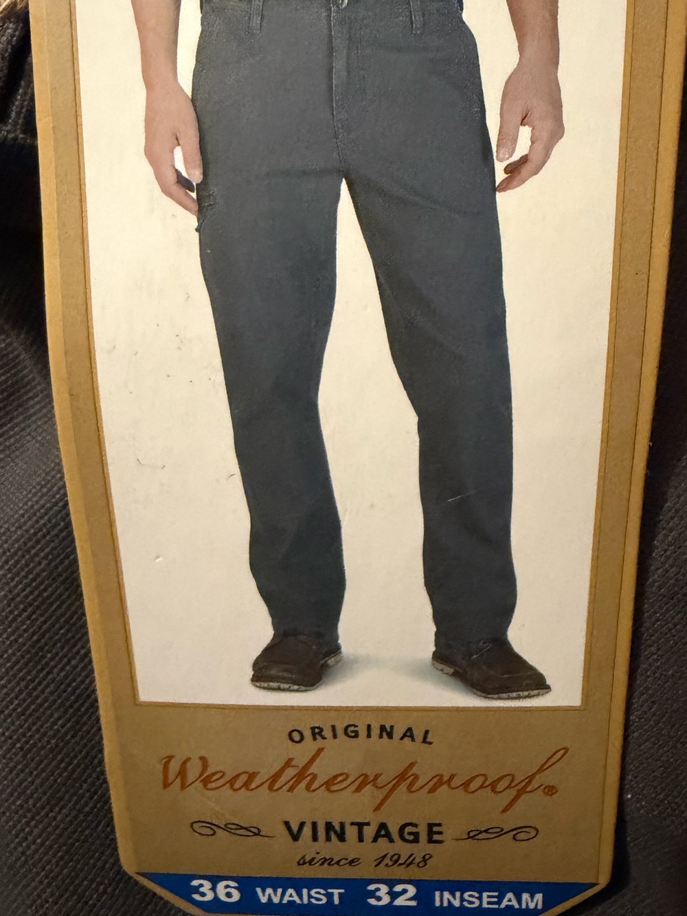 Weatherproof Vintage Utility Pants Mens Sz L Straight Stretch Pants 36x32